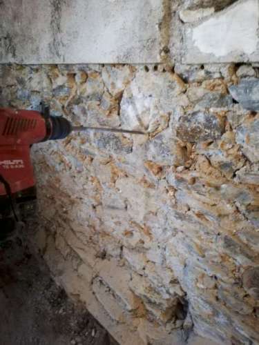 assechement murs pierre SC-BERNON