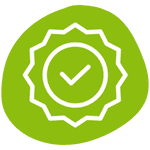 logo qualité vert blanc SC-BERNON